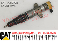 258-8745 Common Rail Excavator Fuel Injector For Caterpillar 324D 325D 329D 330D 336D Excavator