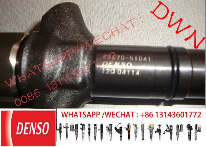 GENUINE  original DENSO  Fuel Injector 095000-9770 23670-51041 for TOYOTA 1VD-FTV  Land Cruiser 200