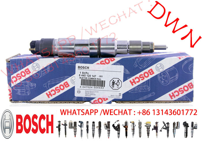 BOSCH GENUINE BRAND NEW injector 0445120147 0445120147 for MAN D08 Injectors fuel injectors